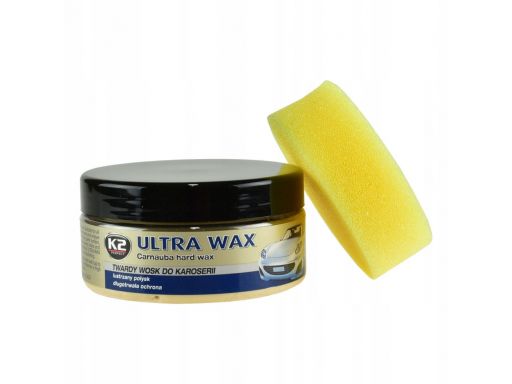 K2 ultra wax pasta woskowa z gąbką wosk carnauba