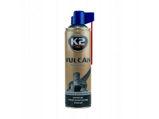 K2 vulcan odrdzewiacz do zapieczonych śrub 500ml