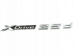 Logo emblemat znaczek napi bmw x-drive xdrive 25d