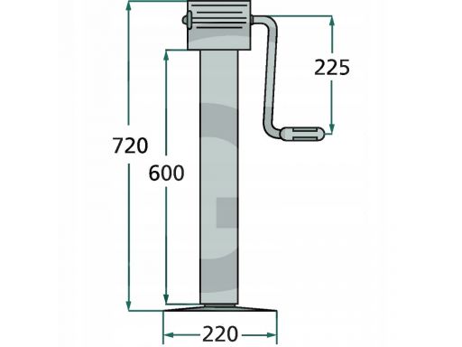 Stopka podporowa simol dg707w