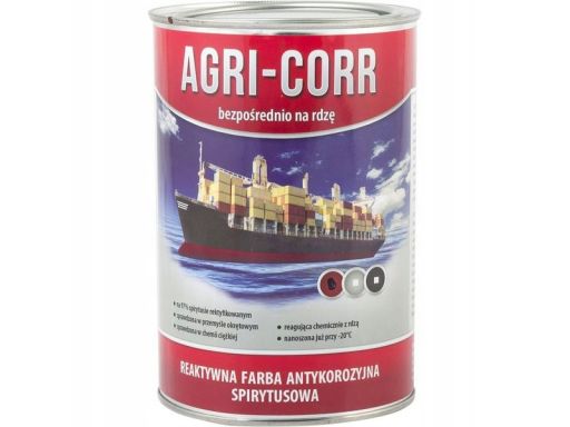 Farba agri-corr corr-active podkładowa czerwona 1