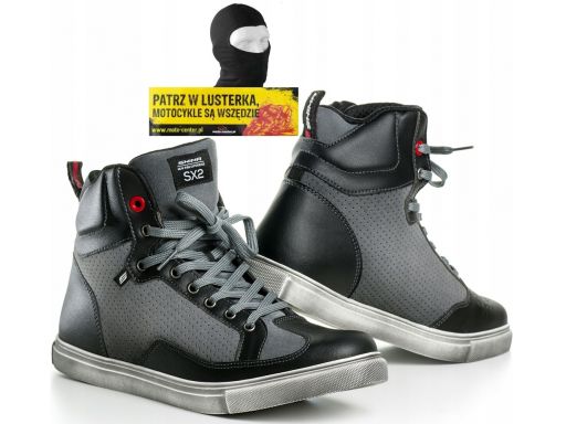 Buty motocyklowe shima sx-2 black gratisy r.47