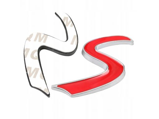 Emblemat logo znaczek mini cooper s metal