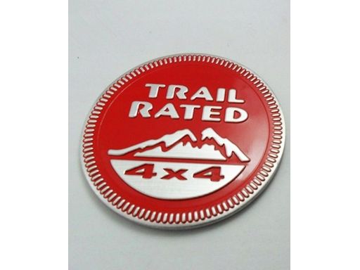 Jeep logo emblemat znaczek 60mm trail rated metal