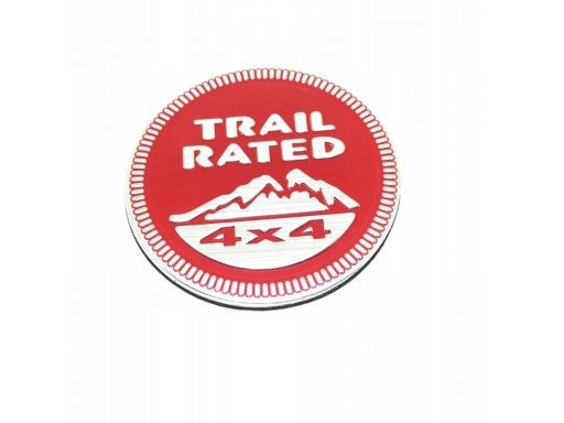 Jeep logo emblemat znaczek 60mm trail rated metal