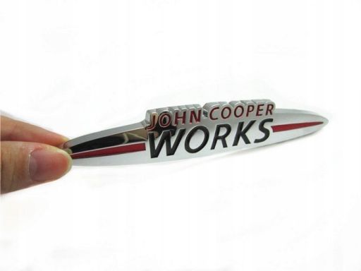 Emblemat logo grill mini john cooper works 135mm