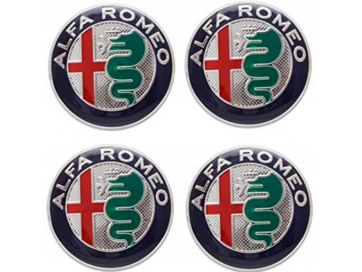 Dekielek kapsel na felgi alfa romeo kolor 50mm x4