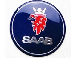 Emblemat logo naklejka saab 56mm