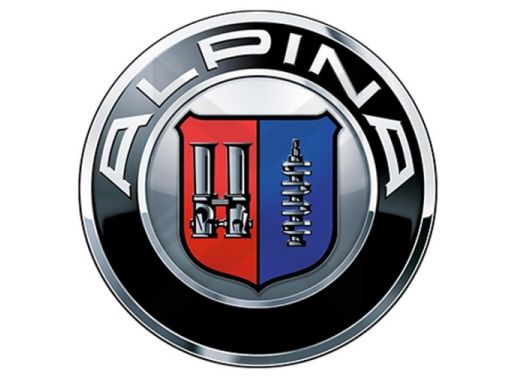 Bmw alpina logo emblemat znaczek 74mm