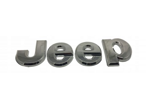 Emblemat logo napis jeep grand cherokee, wrangler