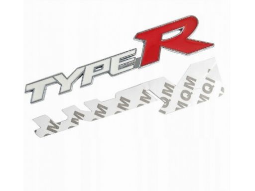 Emblemat logo znaczek honda type r, civic, accord