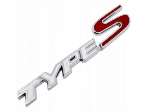 Emblemat logo napis honda type s