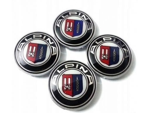 Dekielek kapsel na felgi bmw alpina 60mm - 4 szt