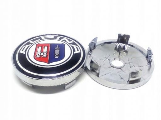 Dekielek kapsel na felgi bmw alpina 60mm - 4 szt