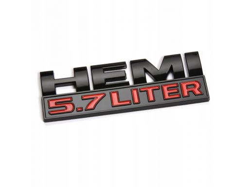 Hemi 5.7 liter emblemat logo napis znaczek