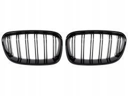 Black glossy atrapa grill nerki do bmw 1 f20 f21