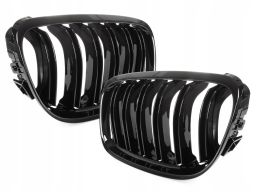 Grill nerki bmw 3 e90 e91 m pakiet m5 black połysk