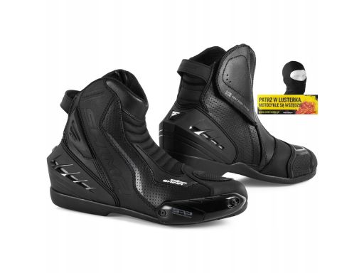 Buty motocyklowe shima sx-6 black gratisy r.44