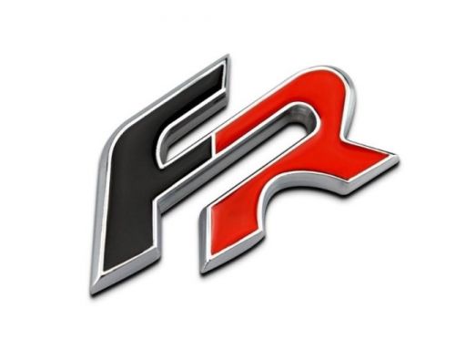 Logo emblemat znaczek seat fr kolor klapa