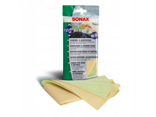 Sonax szmatka dwustronna do szyb i luster 40x30