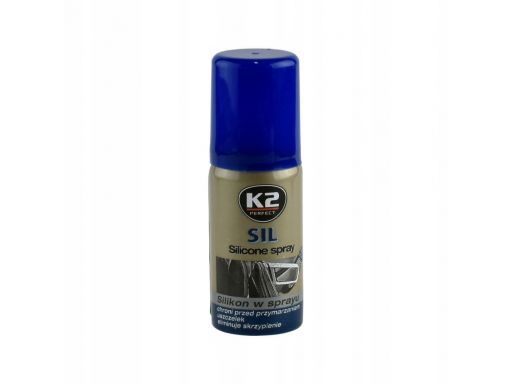 K2 sil silikon do smarowania uszczelek spray 50ml