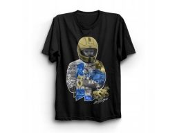 Tshirt t-shirt koszulka motocyklowa clinton m