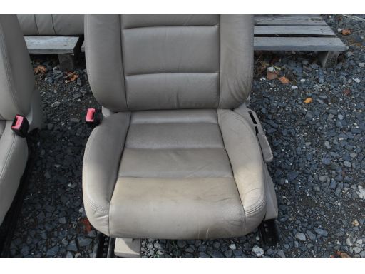 Fotele skórzane grzane twist audi a4 b6 sedan