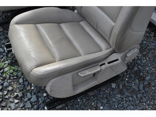 Fotele skórzane grzane twist audi a4 b6 sedan