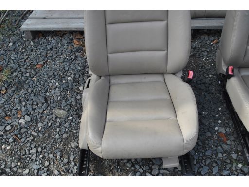 Fotele skórzane grzane twist audi a4 b6 sedan