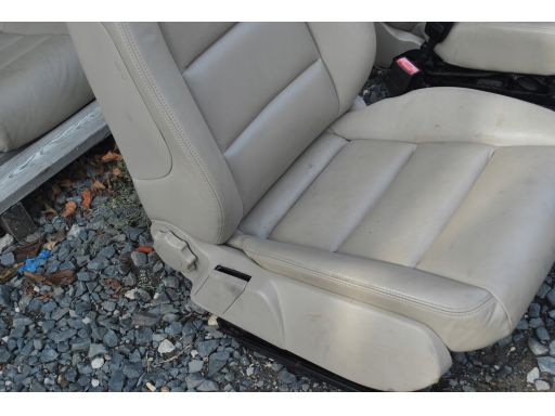 Fotele skórzane grzane twist audi a4 b6 sedan