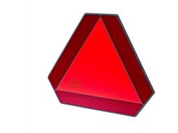 Tablica ostrzegawcza trójkąt odblaskowy metalowa