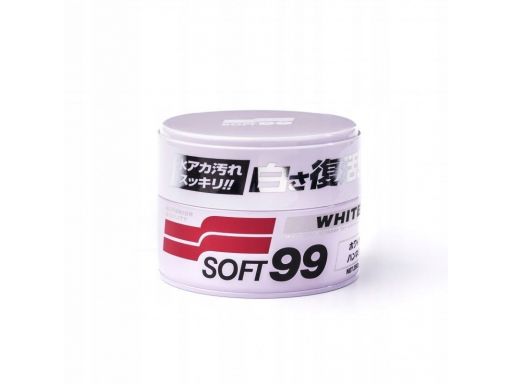 Soft99 white soft wax do jasnych lakierów 350g