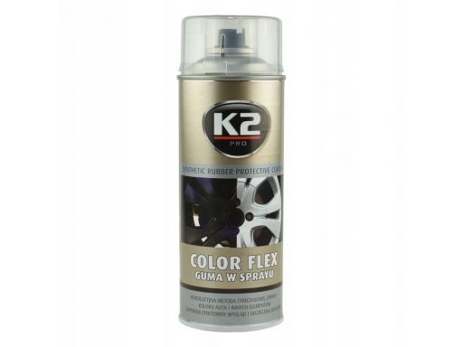 K2 flex płynna guma w sprayu folia bezbarwna 400ml