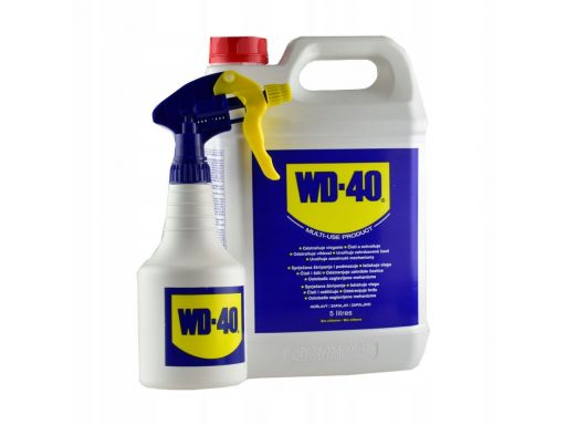 Wd-40 preparat wielofunkcyjny 5l+ opryskiwacz 0,5l