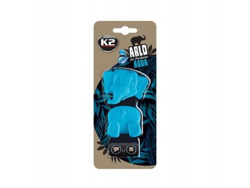 K2 arlo zapach samochodowy słonik aqua