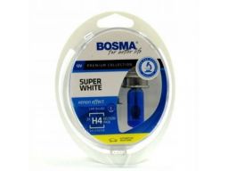 Bosma h4 60/55w super white żarówki p43t 2sztuki