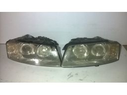 Audi a8 d3 lampa lewa xenon eu