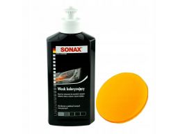 Sonax wosk nano koloryzujący czarny 250ml + pad