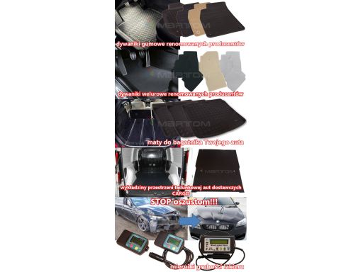 Honda crv 07-12 mata wykładzina bagażnika guma
