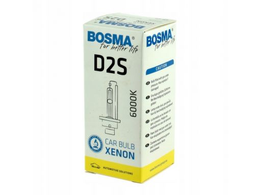 Ksenon bosma d2s 85v/35w palnik xenon 6000k 1szt