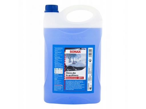 Sonax zimowy gotowy płyn do spryskiwaczy -20c 4l
