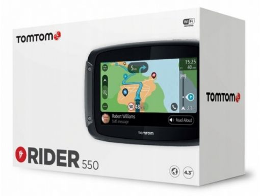 Nawigacja na motor tomtom rider 550 2 x gratis