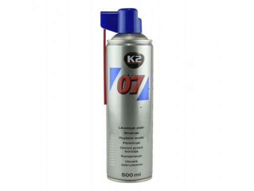 K2 007 odrdzewiacz penetrant smar czyści 500ml
