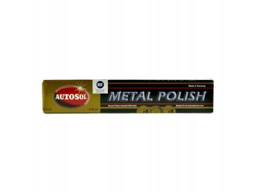Autosol pasta do chromu miedzi aluminium niklu