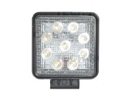 Lampa robocza led 9-led 12v/24v 27w szperacz