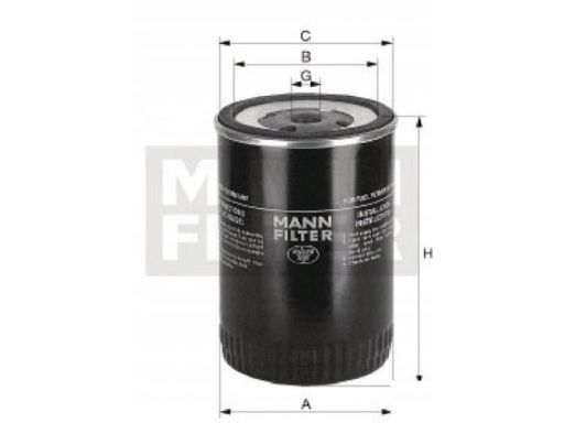 Filtr wymienny paliwa wk723 | 01180597