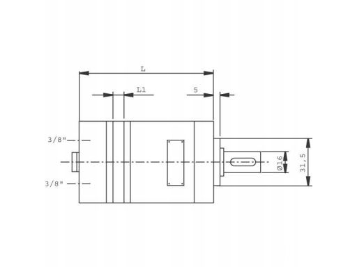 Silnik hydrauliczny orbitalny smm20 2,4kw tylne