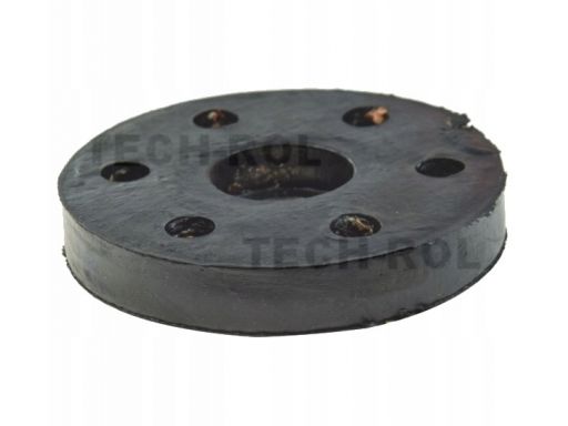 Tarcza gumowa 115mm 6-otworowa agromet brzeg n-04