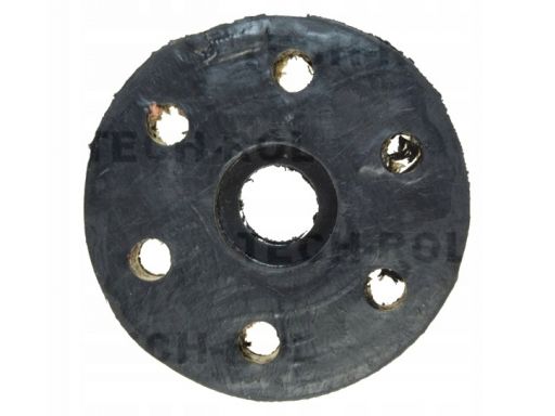 Tarcza gumowa 115mm 6-otworowa agromet brzeg n-04