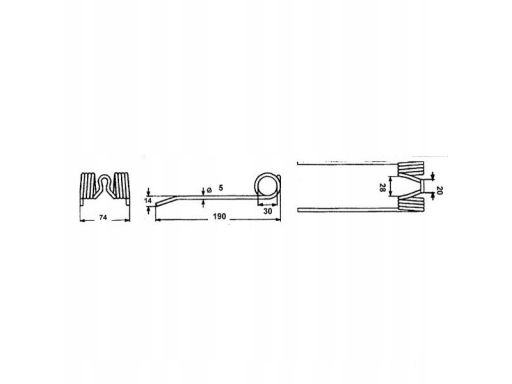 Palec claas quadrant rolland 860351|0 | 8214211